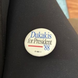 Dukakis for President 88 pin